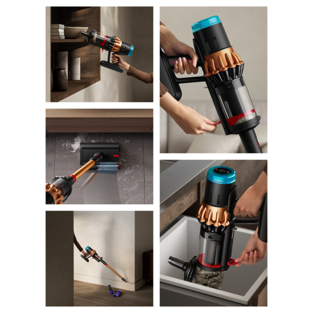 Dyson V16 Piston Animal Submarine Cordless Vacuum Cleaner in Black Copper