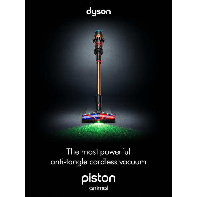 Dyson V16 Piston Animal Submarine Cordless Vacuum Cleaner in Black Copper