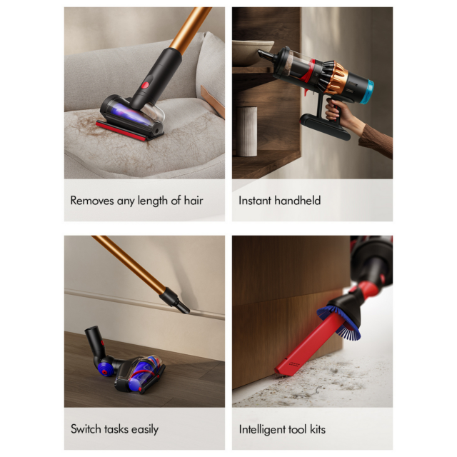 Dyson V16 Piston Animal Submarine Cordless Vacuum Cleaner in Black Copper