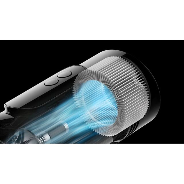 Dyson V8ABS-2023 Cordless Stick Vacuum Cleaner - 40 Minutes Run Time - Silver/Yellow