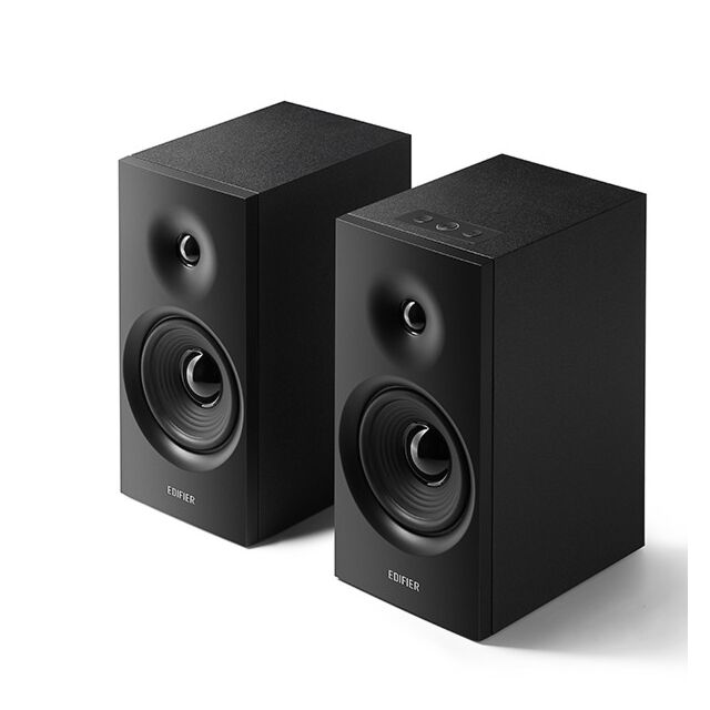 Edifier R1080BT-B Active 2.0 Bluetooth Bookshelf Speakers Pair - Black