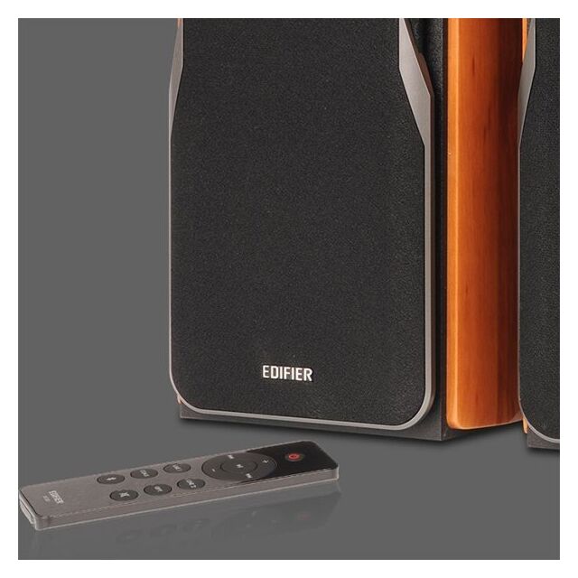 Edifier R1380DB Professional Active Bluetooth Bookshelf Speakers - Brown