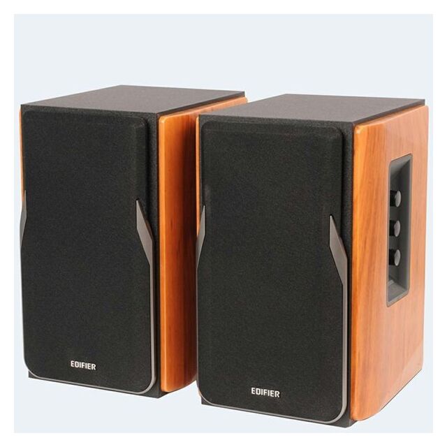 Edifier R1380DB Professional Active Bluetooth Bookshelf Speakers - Brown