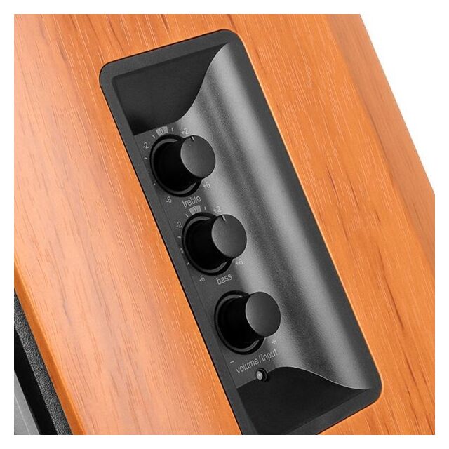 Edifier R1380T Stylish Active Bookshelf Speakers Brown