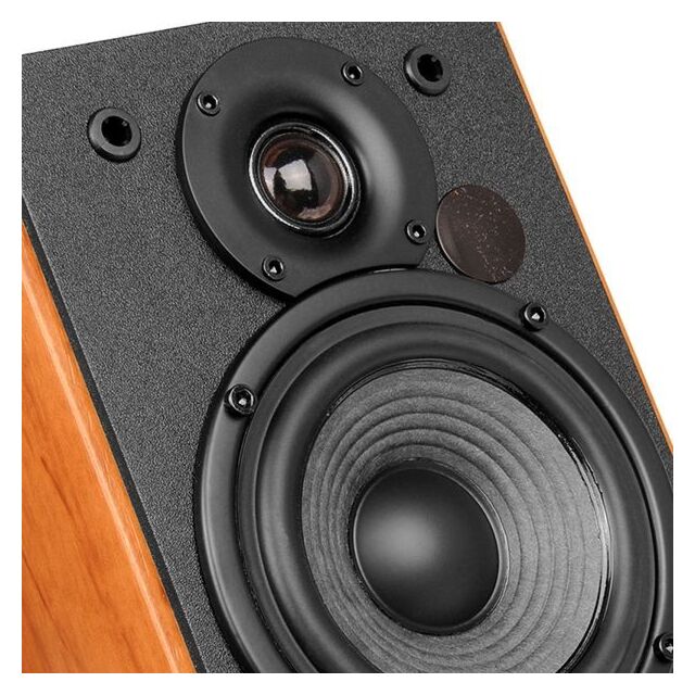 Edifier R1380T Stylish Active Bookshelf Speakers Brown