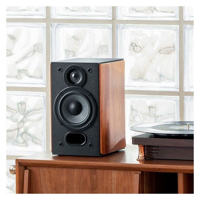 Edifier R1380T Stylish Active Bookshelf Speakers Brown