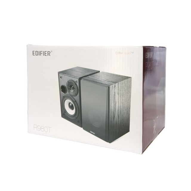 Edifier R980T Active Bookshelf Speakers Black