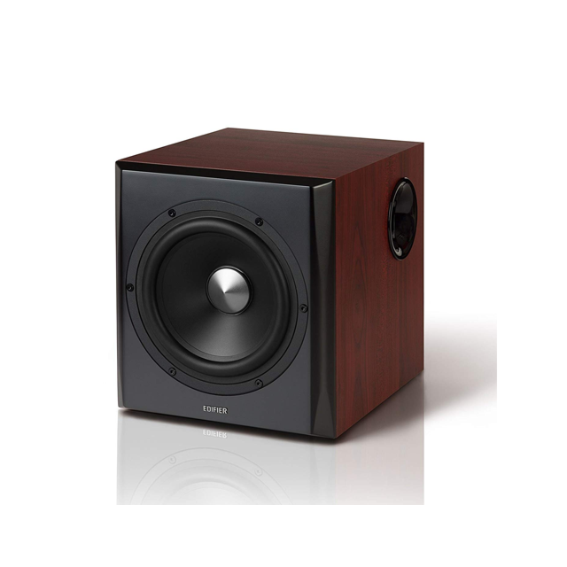 Edifier S350DB 2.1 Active Speaker System with aptX Bluetooth - Dark Cherry Wood
