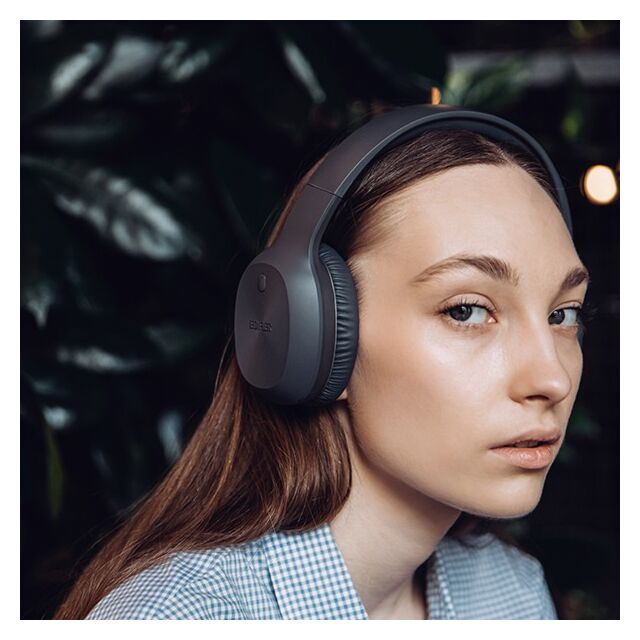 Edifier W600BT-GY Bluetooth V5.1 Stereo Headphones - Grey