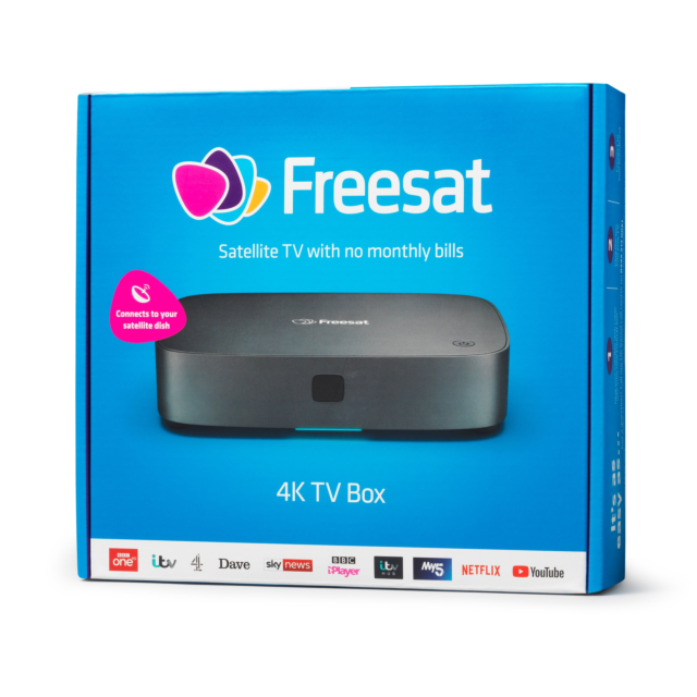 Freesat UHD_X UHD-X Freesat Box - Anthracite