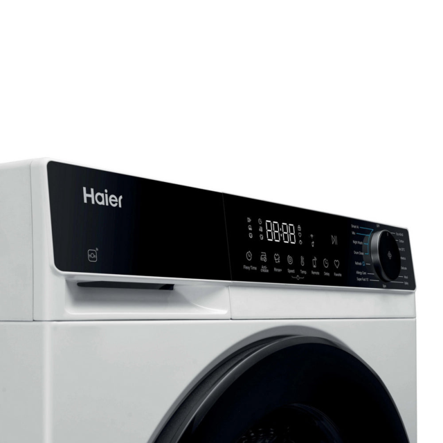 Haier HW90-BP14357TUUK 9kg, 1400 Spin Washing Machine - White