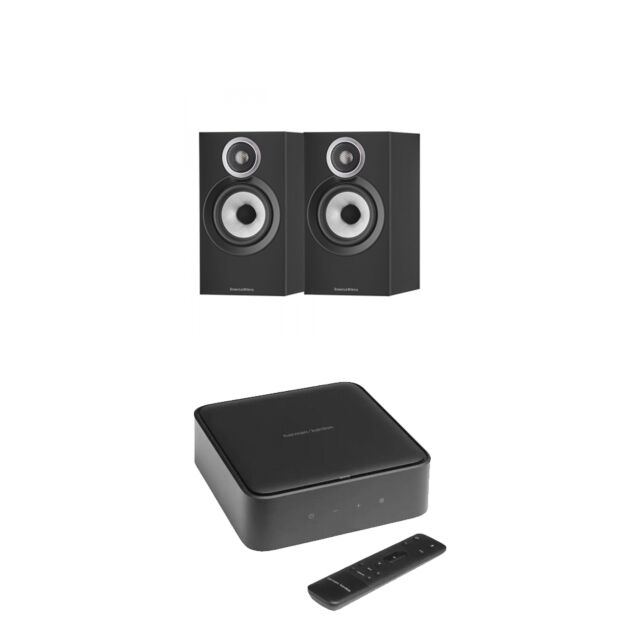 Harman Kardon Citation Amp with Bowers & Wilkins 607 S3 Bookshelf Premium Speakers Package