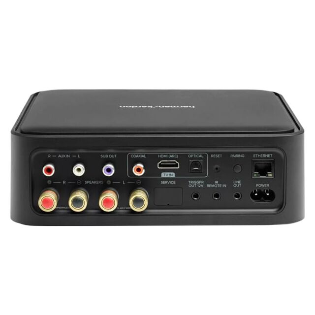Harman Kardon Citation Amp: Multi-Room Stereo Amplifier with Wi-Fi, Bluetooth, AirPlay, and Google Chromecast