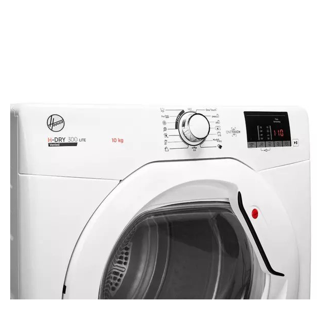 Hoover HLE V10DG -80 10kg Vented Tumble Dryer - White