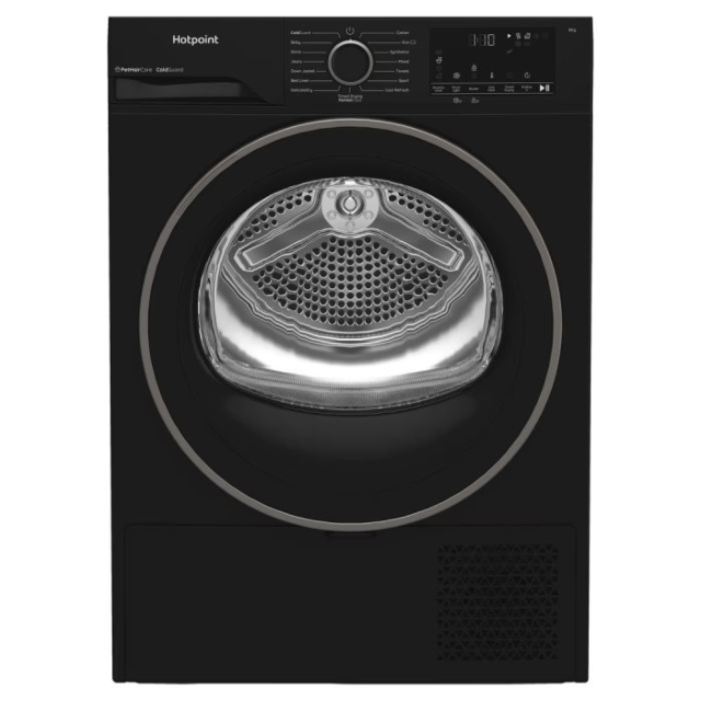 Hotpoint CHSD82MBBUK 8KG - 60cm Heat Pump Tumble Dryer with Pet Hair Care