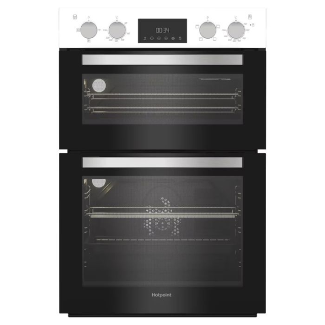 Hotpoint DIH10DW Built In Electric Fan Oven 75L / 38L - White