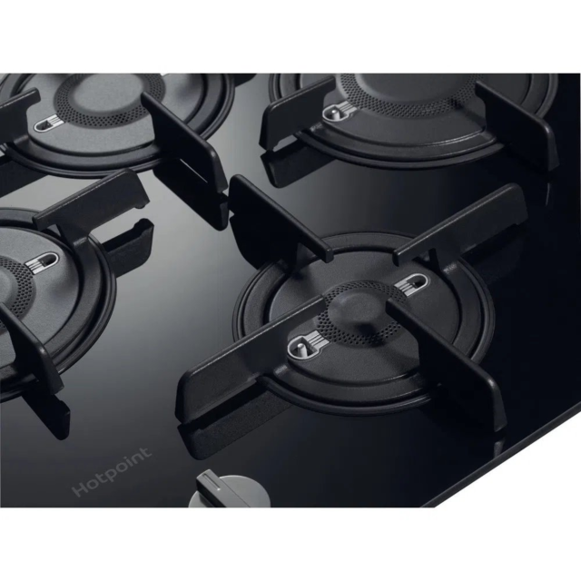 Hotpoint FTGHG641DHBK 60cm Gas Hob - Black