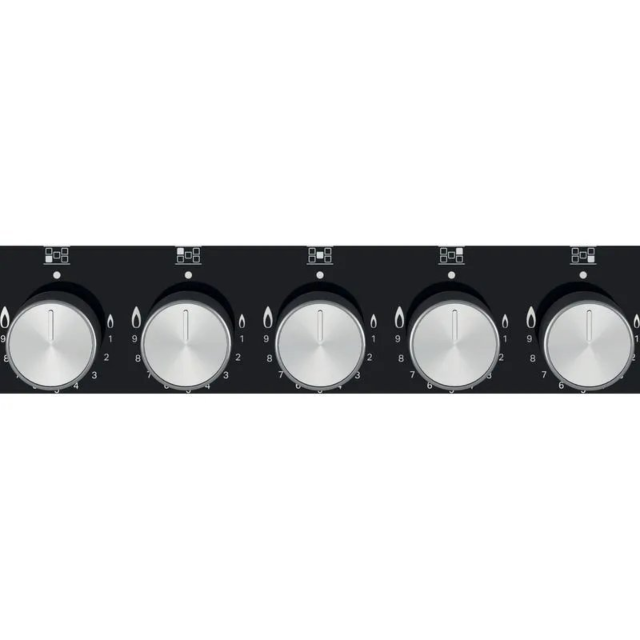 Hotpoint HGS72SBK 73cm Gas Hob - Black