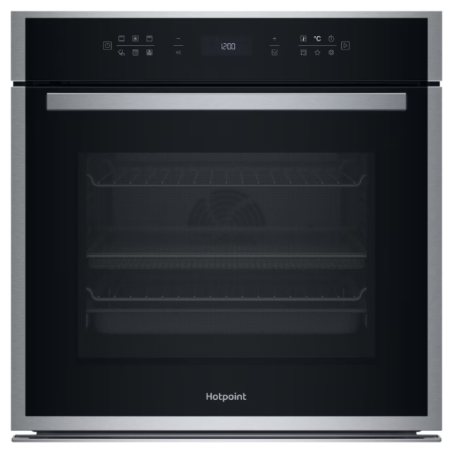Hotpoint HOI68PT1SXUK Class 6 Single Fan Oven - Dual Clean (Pyro & Hydro) - Multifunction 8 - 73L Wi