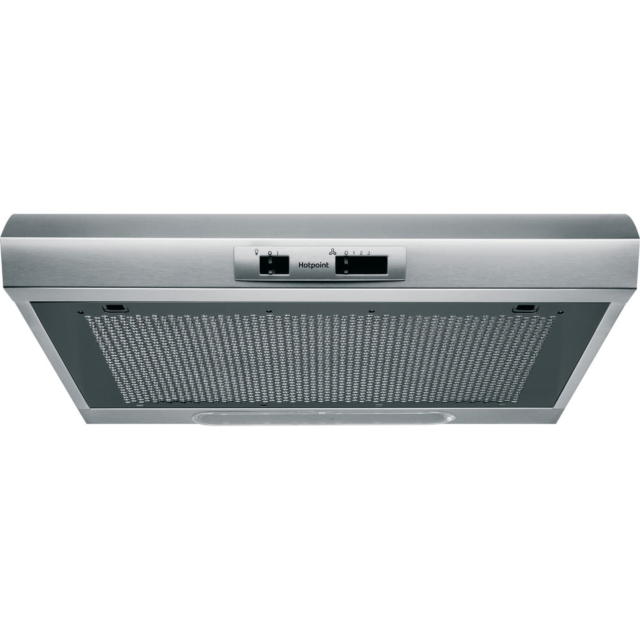 Hotpoint PSLMO65FLSX 60Cm Conventional Cooker Hood - Stainless Steel
