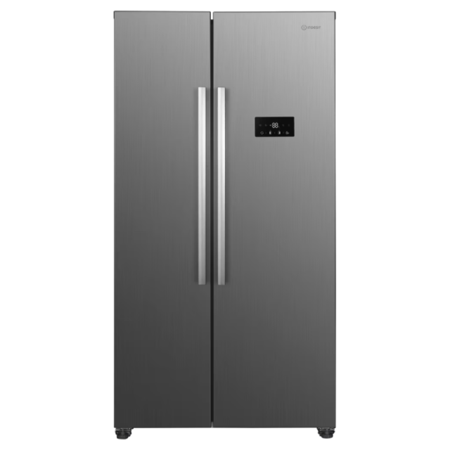 Indesit INGF6441XP4UK Push&Go INGF 6441 XP4UK Total No Frost American Fridge Freezer - Inox