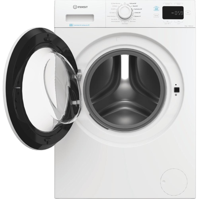 Indesit IP846PUSHGOUK Push&Go IP 846 PUSH&GO UK 8kg Washing Machine - White