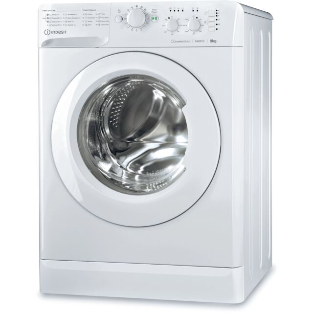 Indesit MTWC91495WUKN 9kg 1400 Spin Washing Machine - White