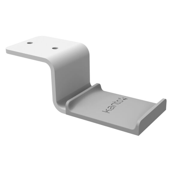 Kanto HHW Under Desk Headphone Hanger - White