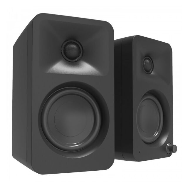 Kanto ORA Powered Reference Bluetooth  Desktop Speakers Black ORAMB