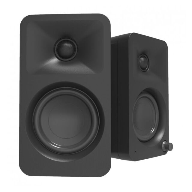 Kanto ORA Powered Reference Bluetooth  Desktop Speakers Black ORAMB