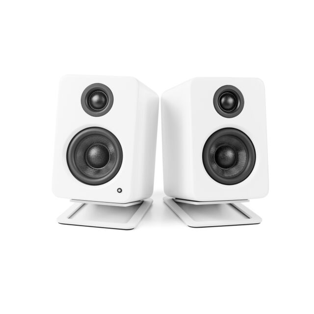 Kanto S2W Desktop Speaker Stands (S2 Small) - White