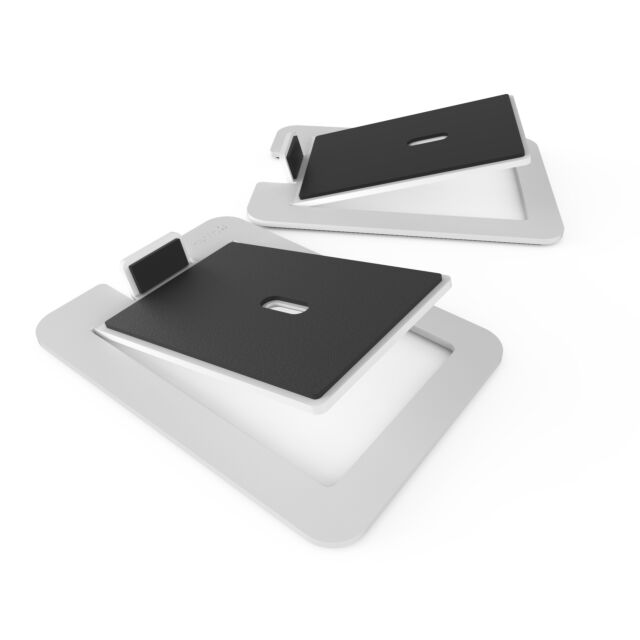Kanto S6 Desktop Speaker Stands (S6 Large)- White