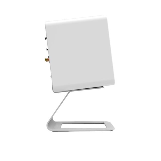Kanto SE4 Elevated Desktop Speaker Stands in White