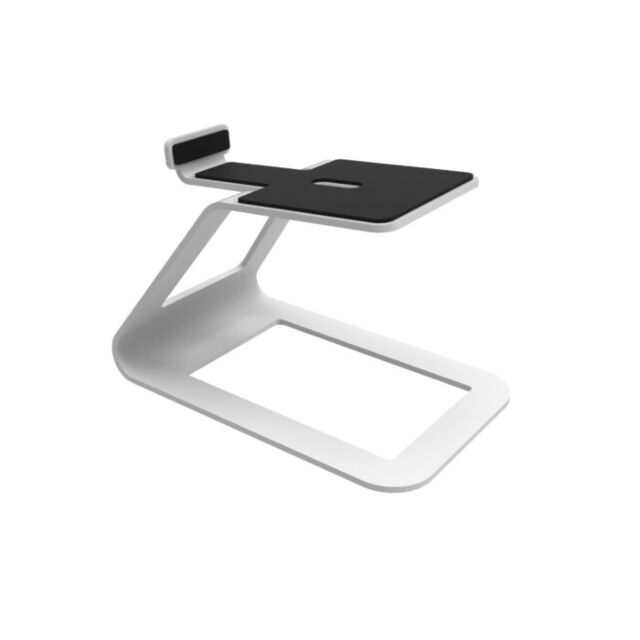 Kanto SE4 Elevated Desktop Speaker Stands in White