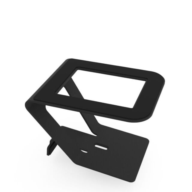 Kanto SE6 Large Elevated Desktop Speaker Stands in Black