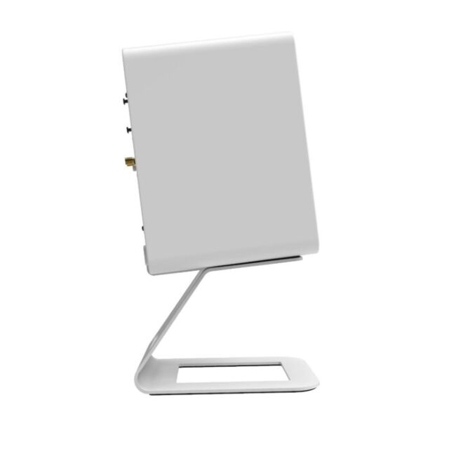Kanto SE6 Large Elevated Desktop Speaker Stands in White