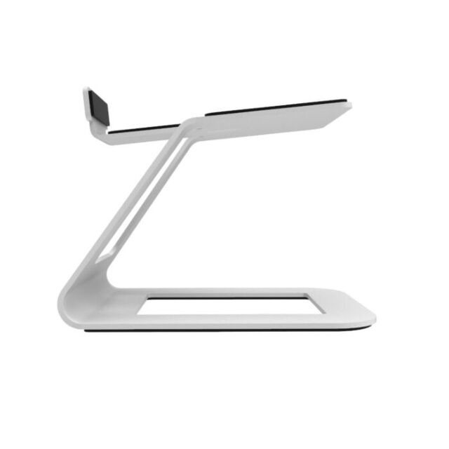 Kanto SE6 Large Elevated Desktop Speaker Stands in White