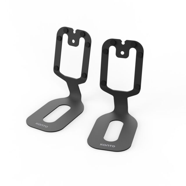 Kanto SU2BLK Kanto Su2 Rear-Mounted Desktop Stands Black