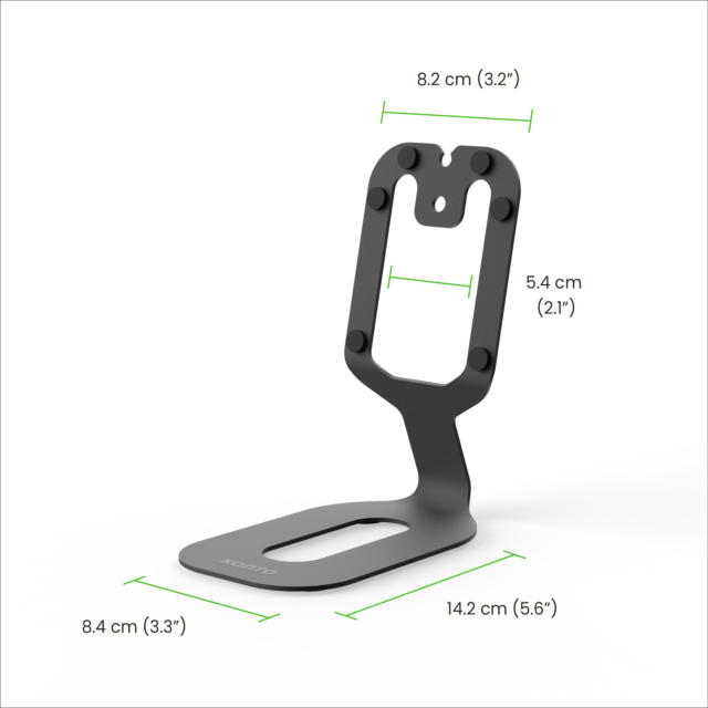 Kanto SU2BLK Kanto Su2 Rear-Mounted Desktop Stands Black