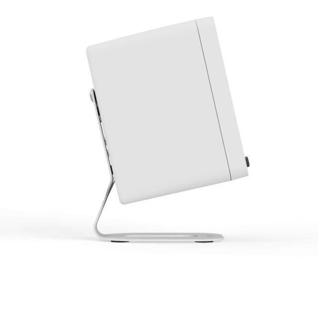 Kanto SU2W Kanto Su2 Rear-Mounted Desktop Stands White