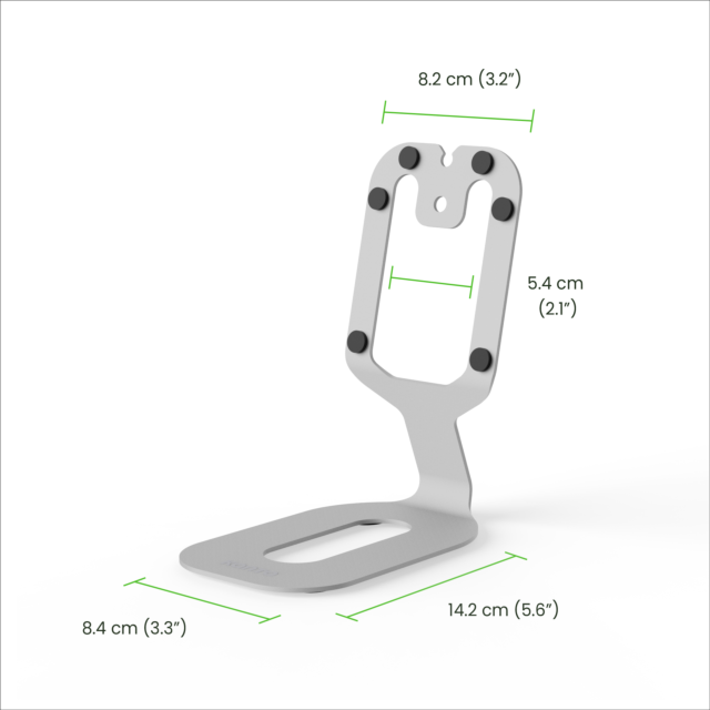 Kanto SU2W Kanto Su2 Rear-Mounted Desktop Stands White