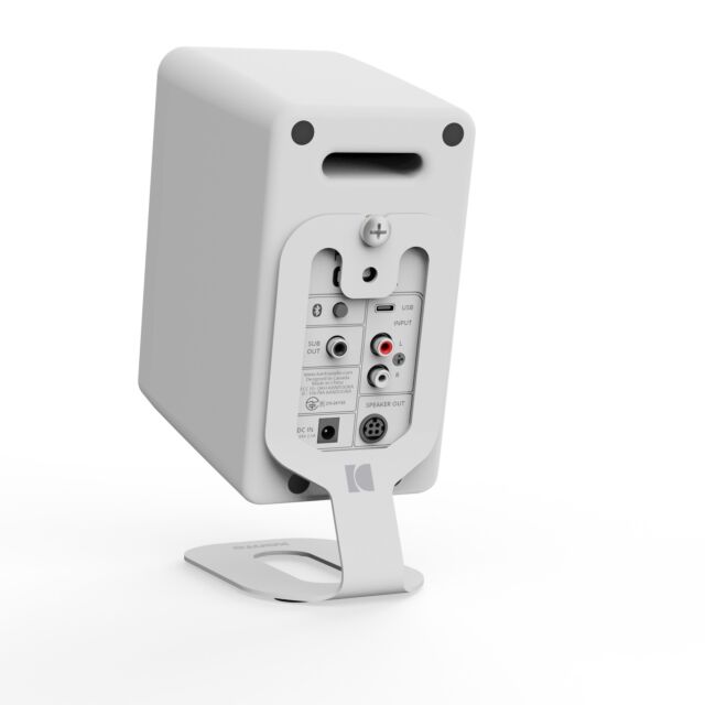 Kanto SU2W Kanto Su2 Rear-Mounted Desktop Stands White