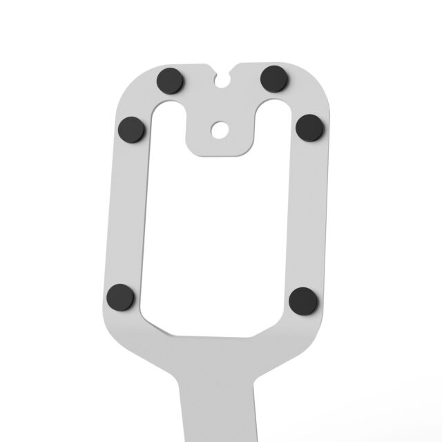Kanto SU2W Kanto Su2 Rear-Mounted Desktop Stands White