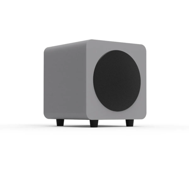 Kanto SUB6 Vinyl Subwoofer Matte Grey