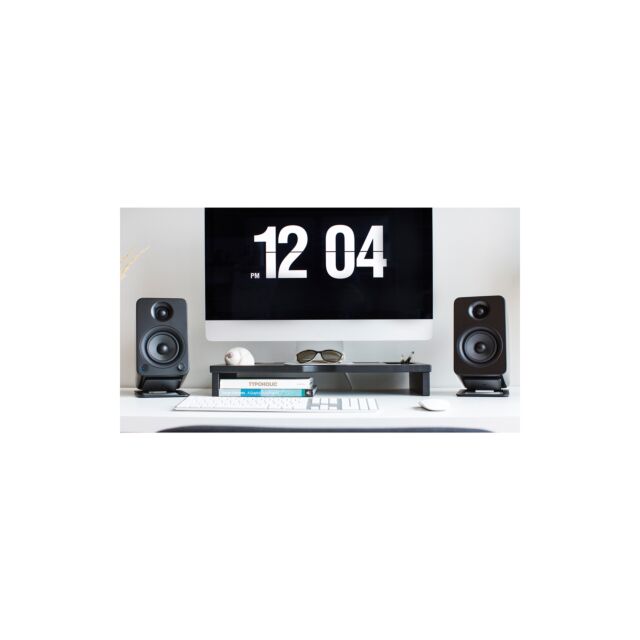 Kanto YU4 Powered Bookshelf Speakers with Bluetooth 4.0 in Matte Black