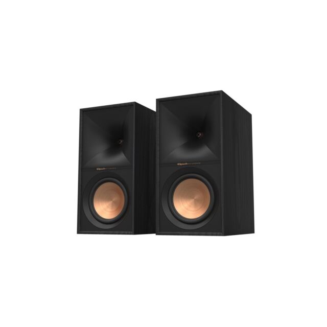 Klipsch R60M Reference Bookshelf Speakers Pair in Black
