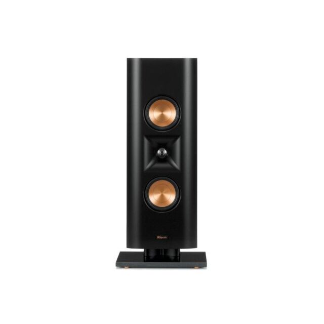 Klipsch RP-240D Slimline Single On Wall Speaker With Stand in Black