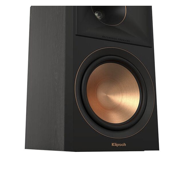Klipsch RP-600M II Bookshelf Speakers in Ebony Finish: High Performance Meets Elegant Design