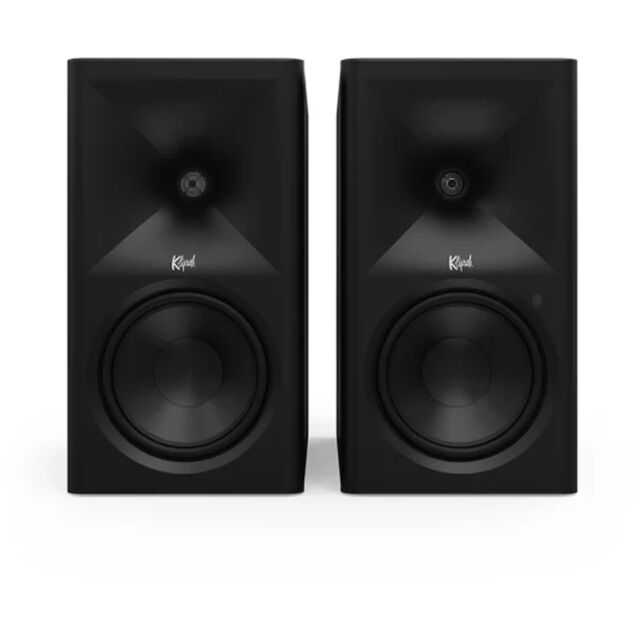 Klipsch THE NINE S2 Dolby Atmos 8 Inch Powered Speakers Pair Ebony