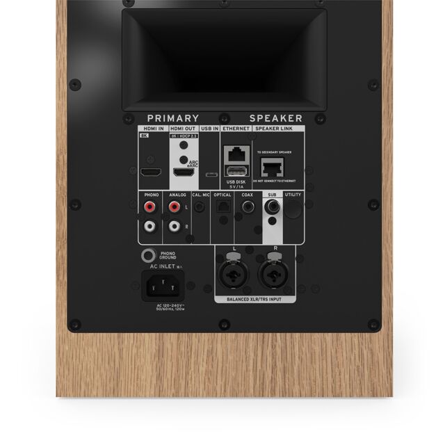 Klipsch THE NINE S2 Dolby Atmos 8 Inch Powered Speakers Pair Red Oak